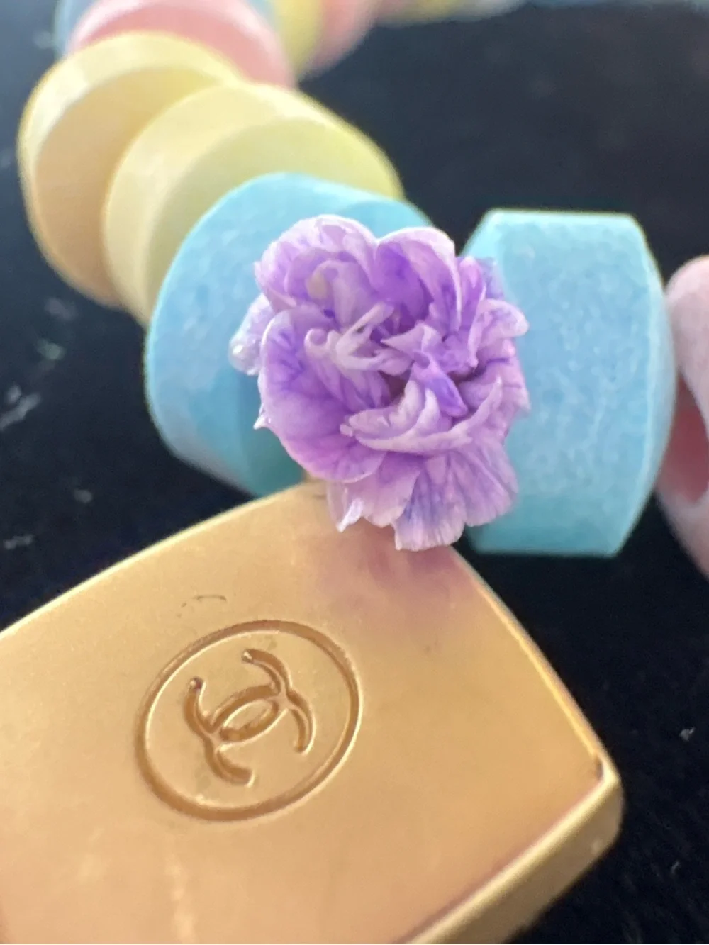 BN!! Authentic Chanel Charm custom “Candyland” necklace